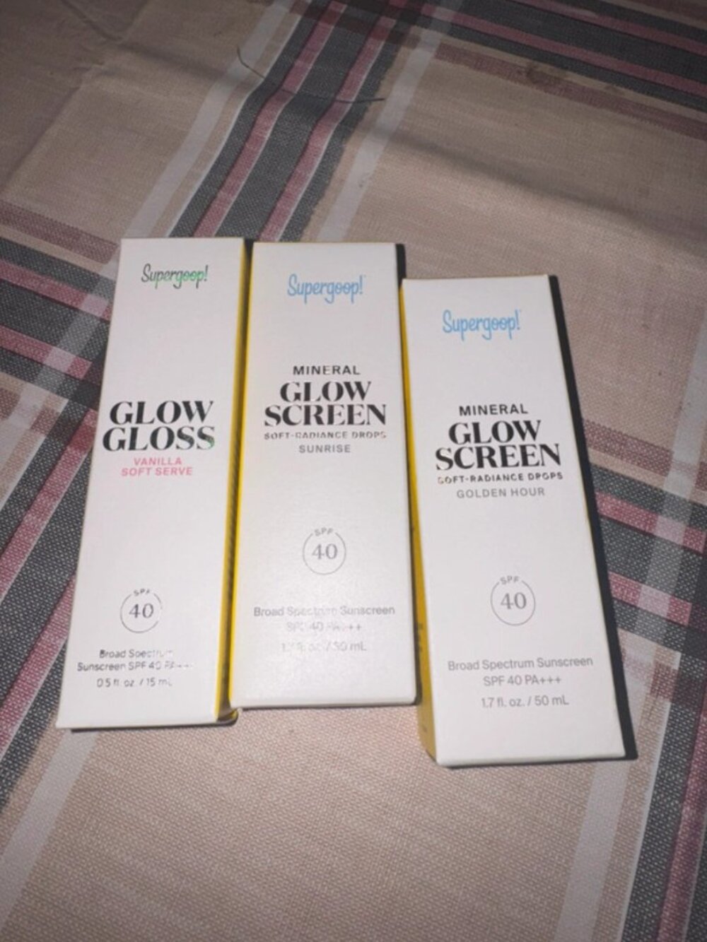 Glow Gloss and Glow Screen